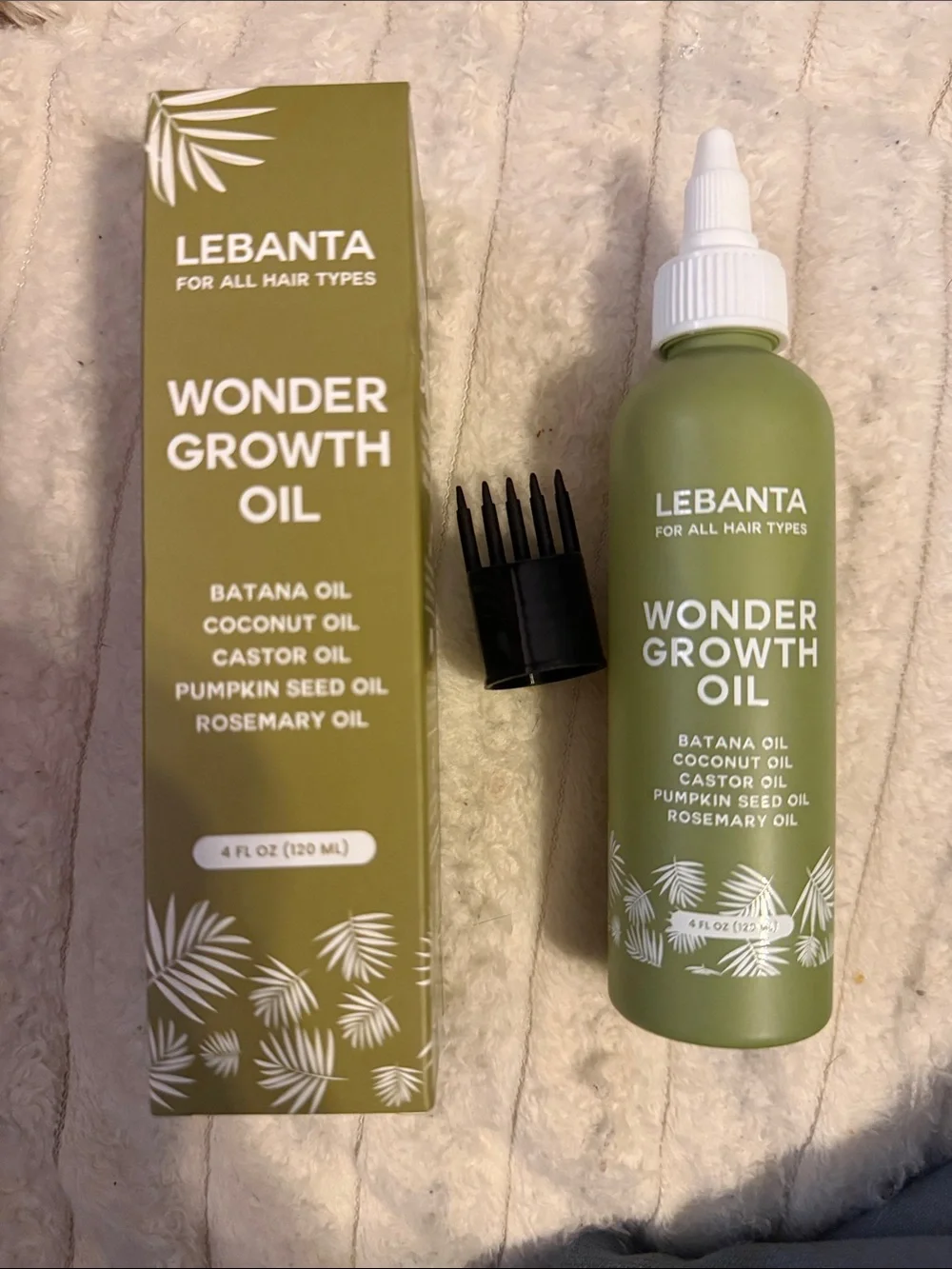 Lebanta Wonder Growth Oil – Green Nourishing Hair Treatment